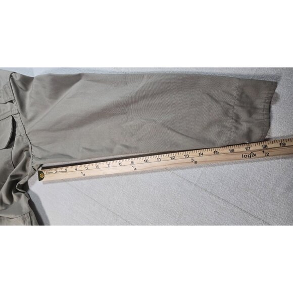 VTG 1960s LL Bean Women’s 10 Safari Field Jacket Script Logo Hunting Utility - Picture 15 of 16